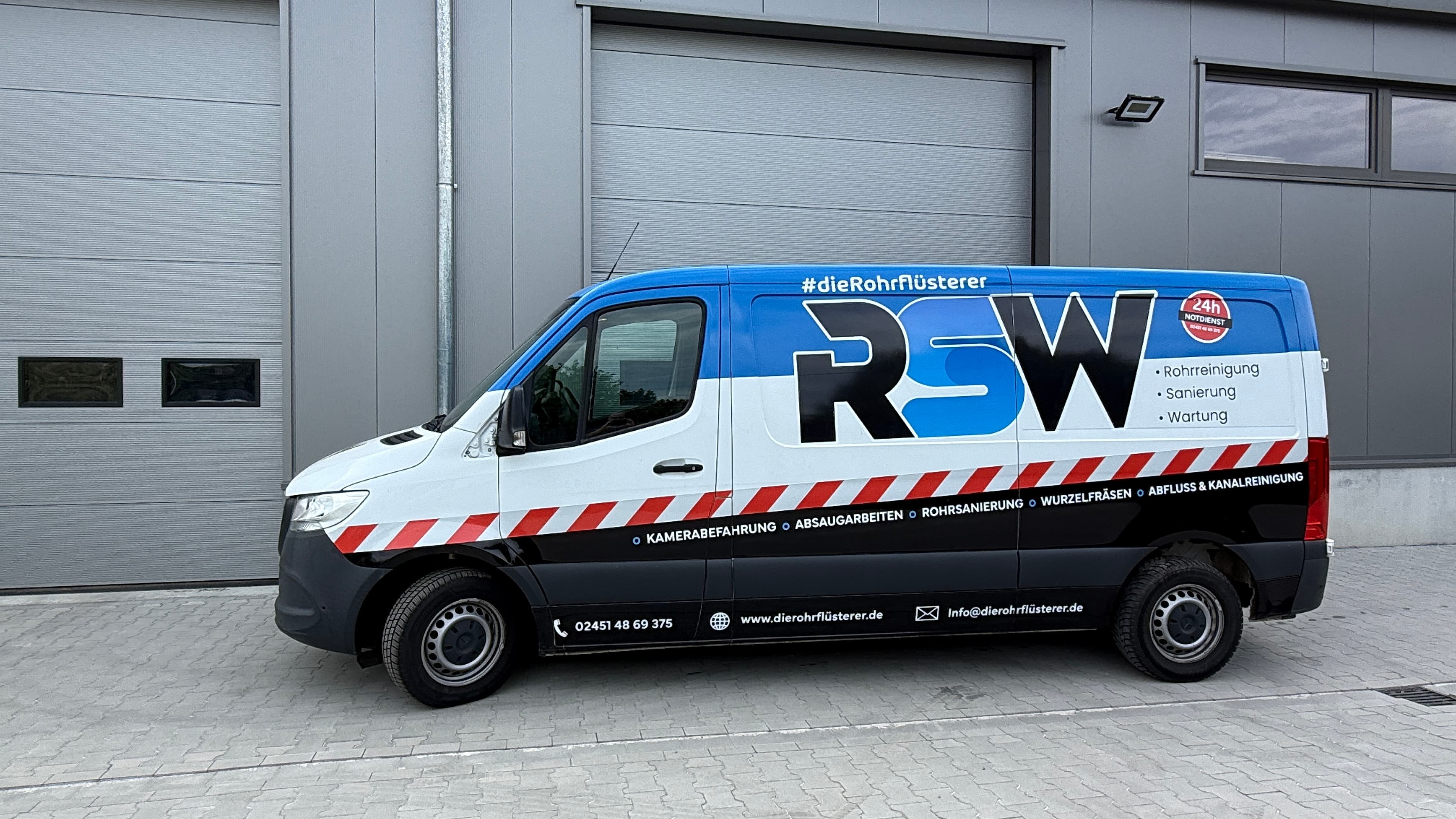 RSW Firmenwagen – Kanalservice & Rohrreinigung im Kreis Heinsberg